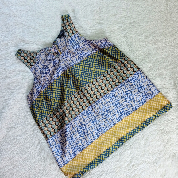 The Limited Tops - The Limited Women Geometric Print Blouse Size Medium